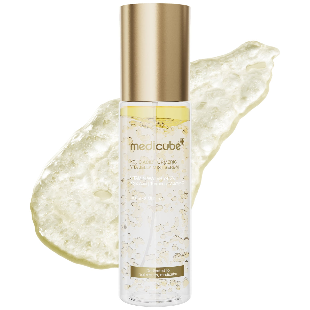 Kojic Acid Turmeric Vitamin Gold Jelly Mist Serum — 1