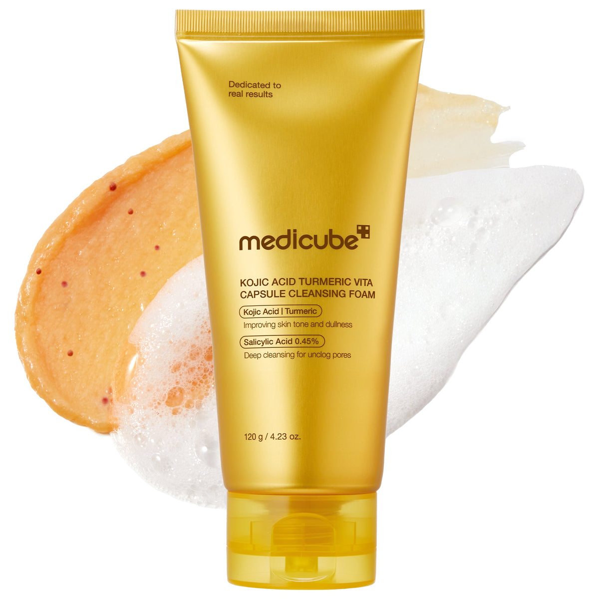 Kojic Acid Turmeric Vita Capsule Foam Cleanser — 1