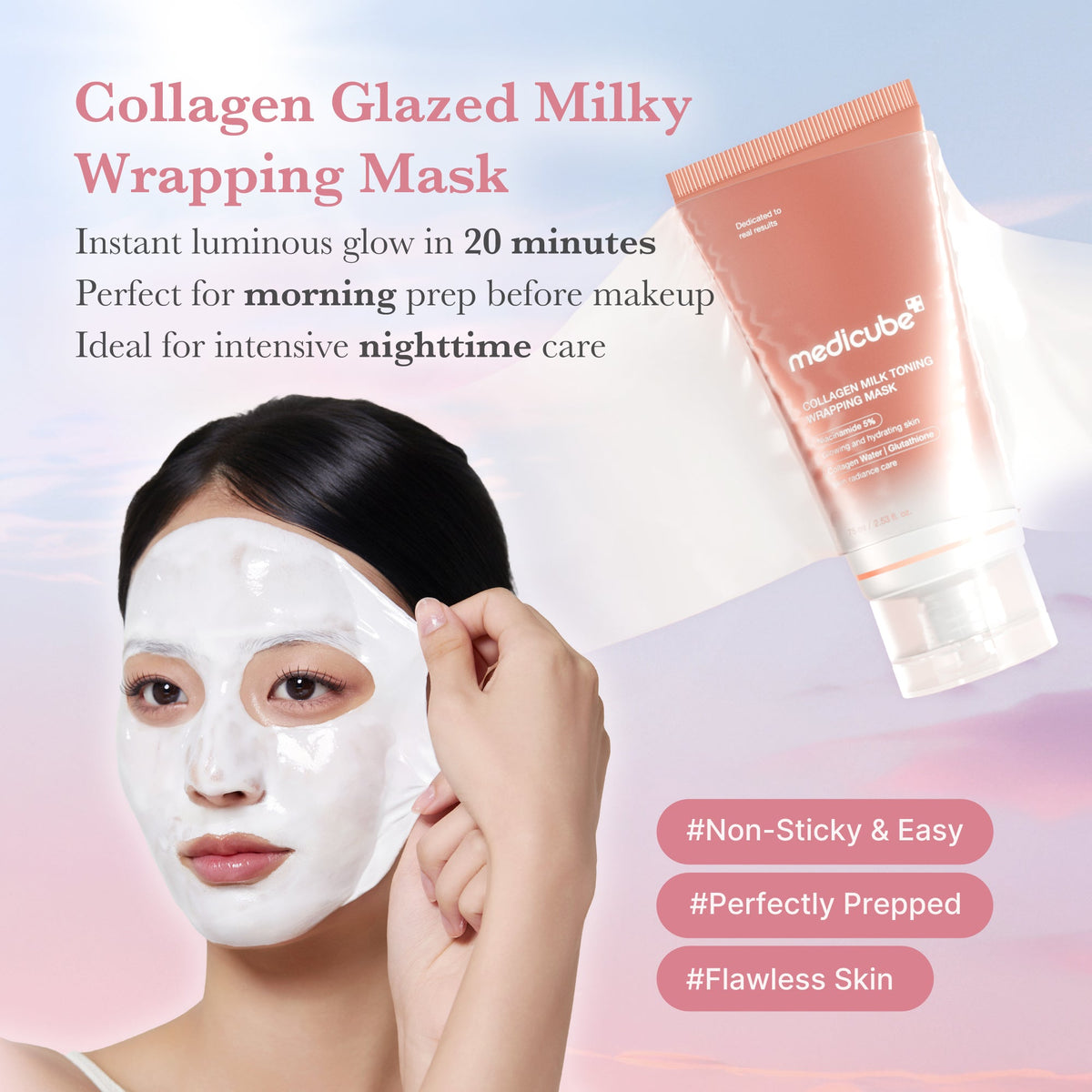Collagen Milky Glow Daytime Wrapping Mask — 3