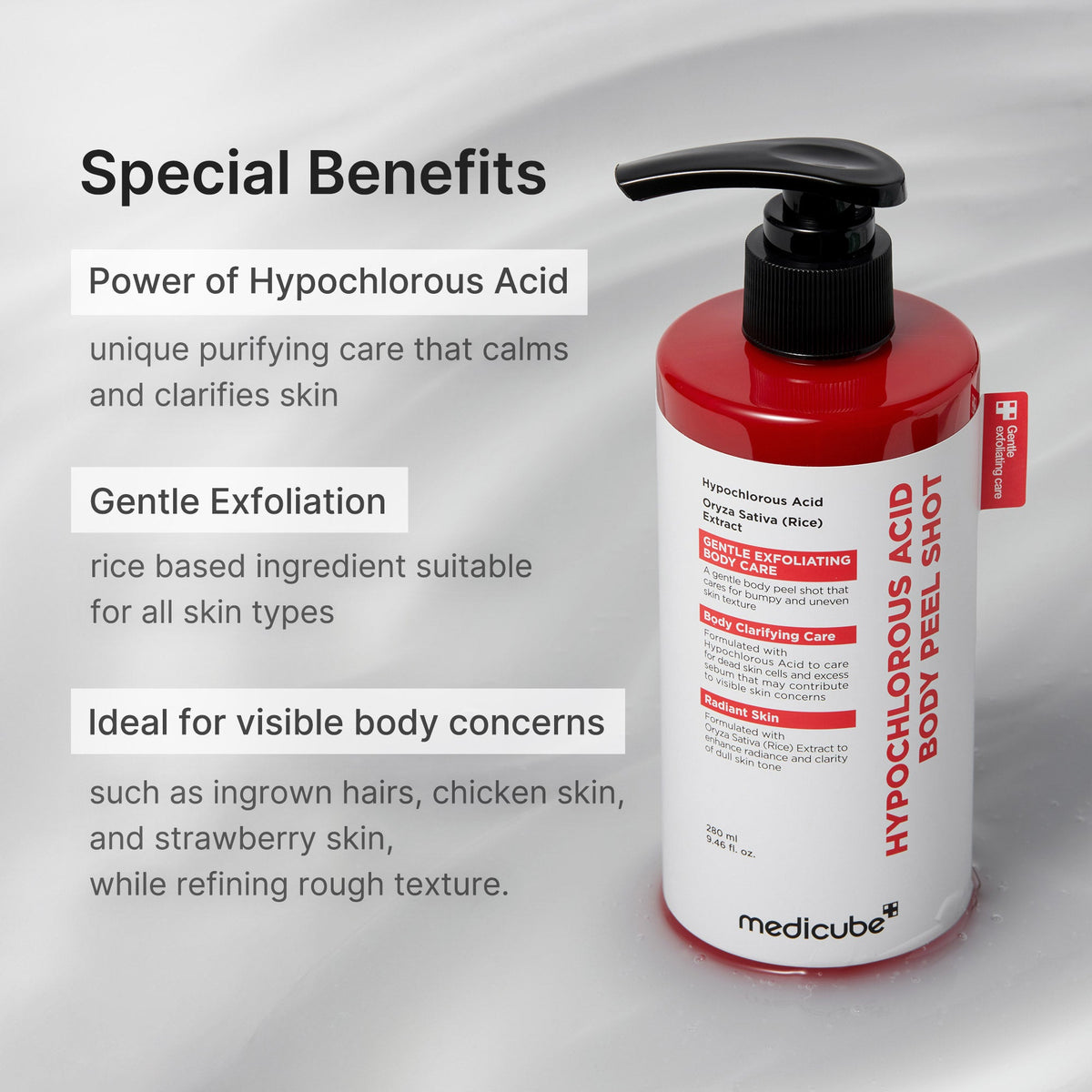 Hypochlorous Acid Rice Body Peel Shot — 5