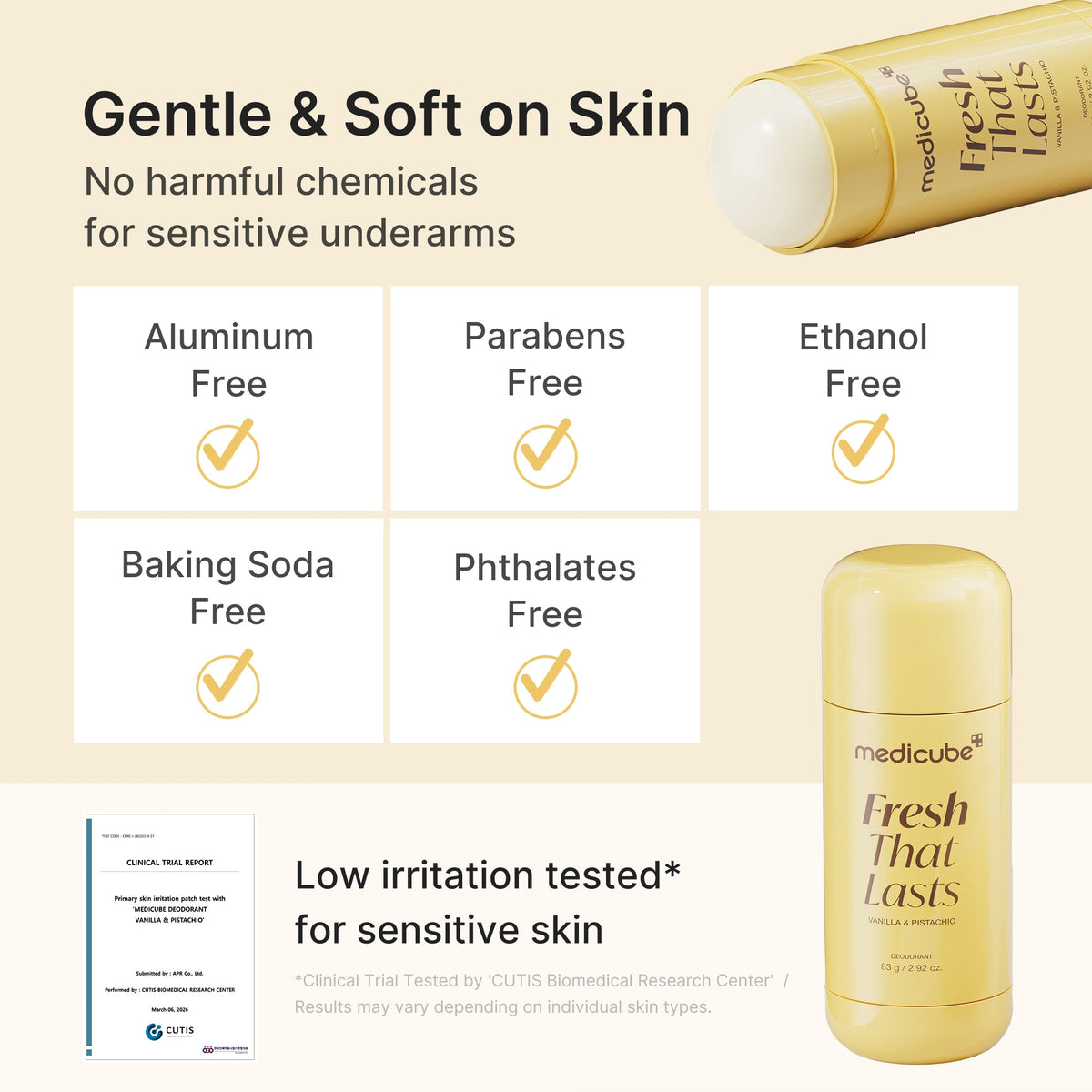 Kojic Acid Brightening Deodorant (Vanilla & Pistachio) — 7