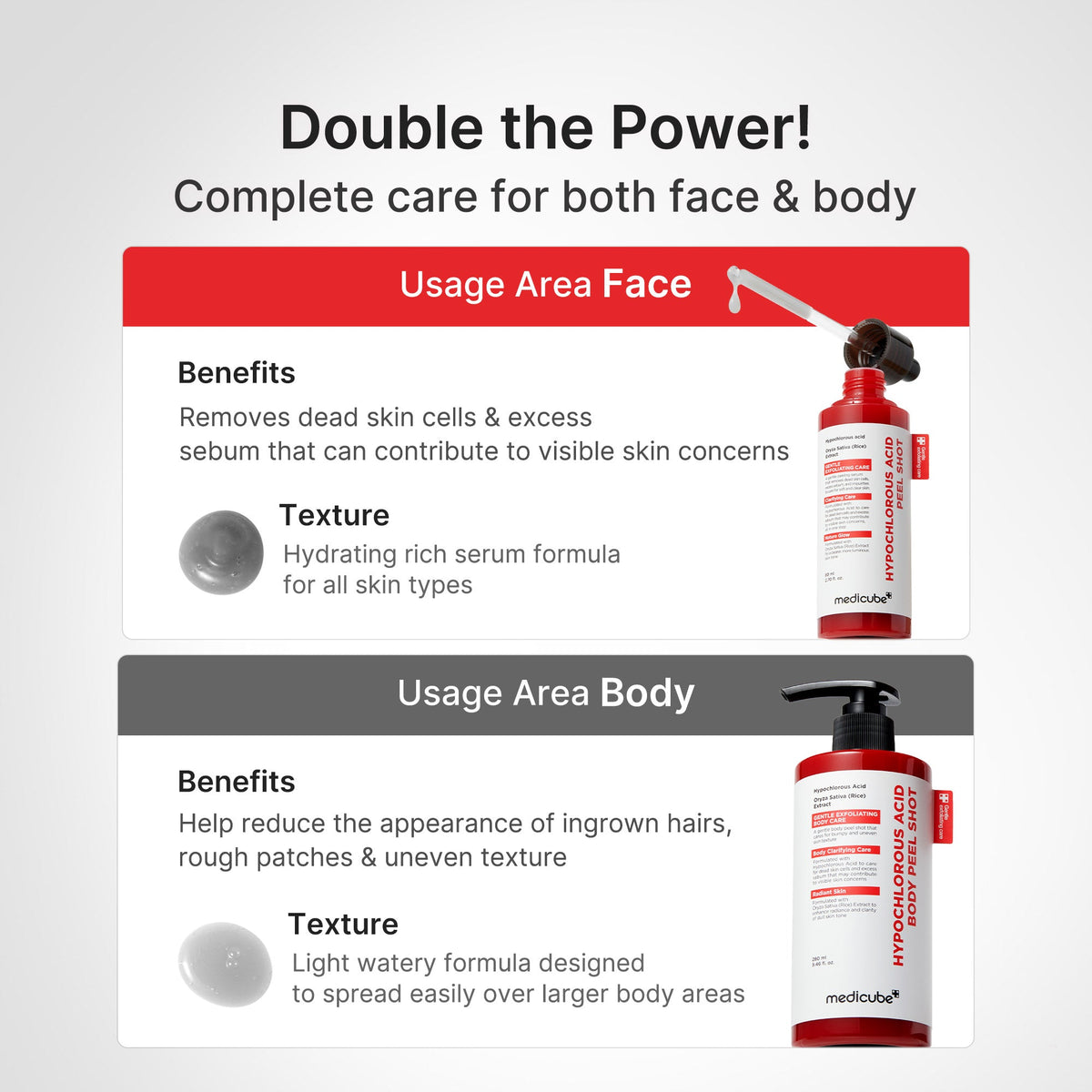 Hypochlorous Acid Rice Body Peel Shot — 7