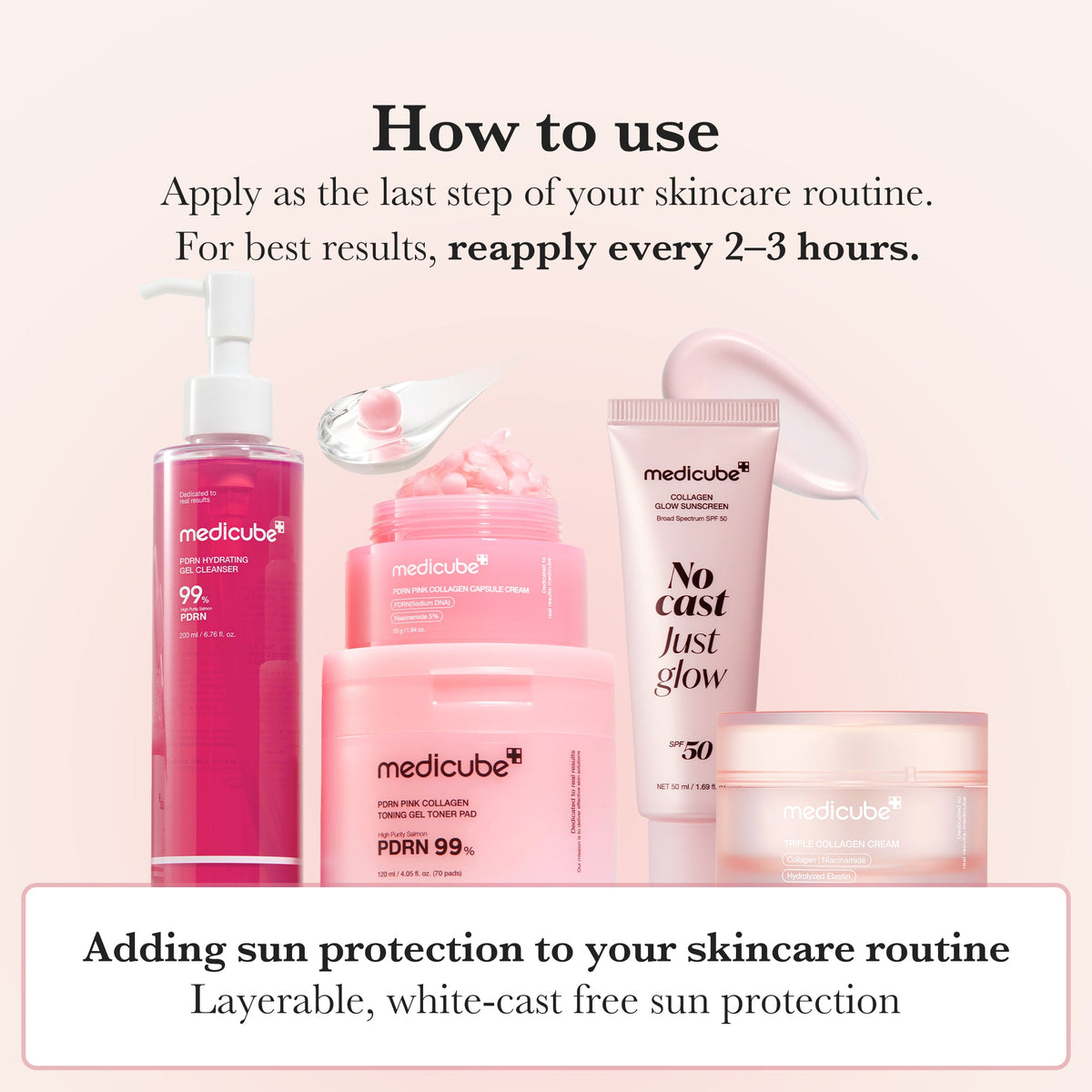 No Cast Just Glow Collagen Sunscreen — 7