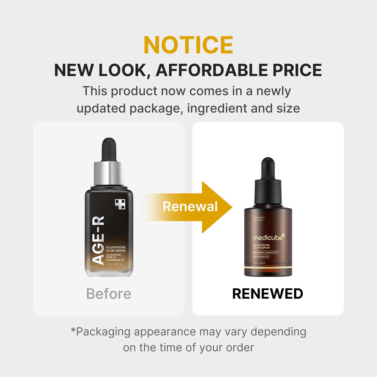 AGE-R Glutathione Glow Serum — 2