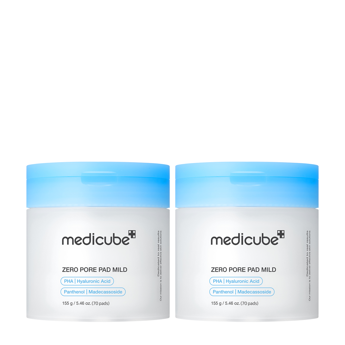Zero Pore Madecassoside Pads (Mild) — 8