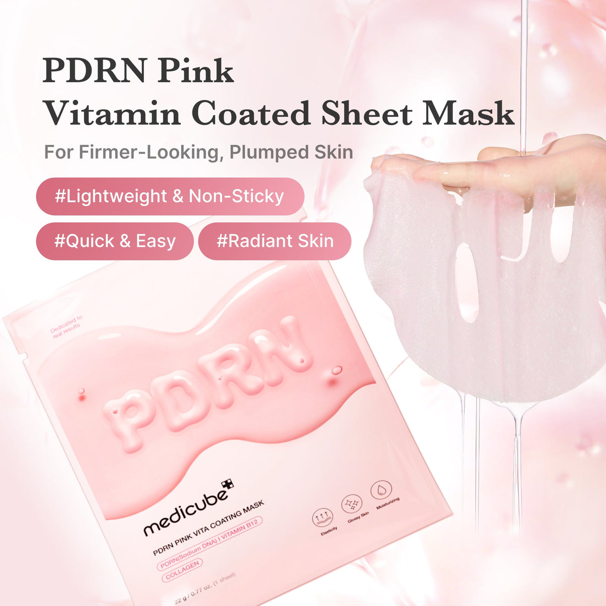 PDRN Pink Vita Coating Sheet Mask — 2