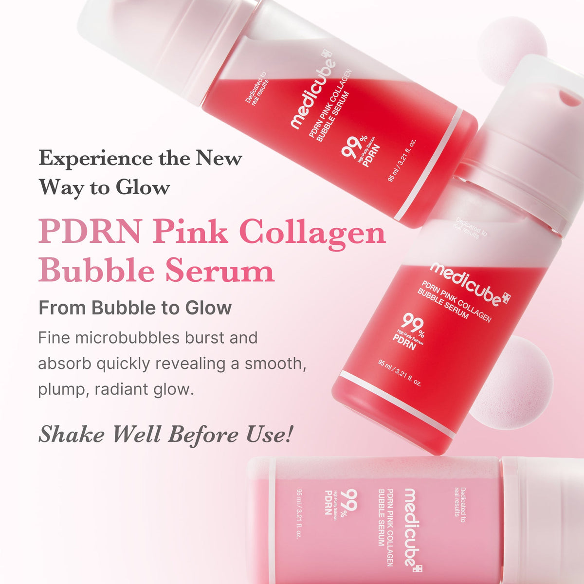 PDRN Pink Collagen Bubble Serum — 2