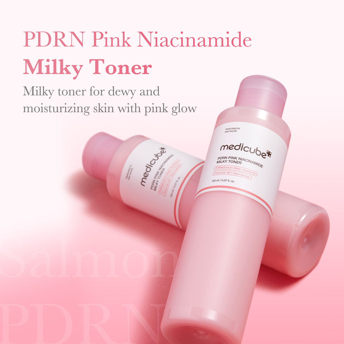 PDRN Pink Niacinamide Milky Toner — 2