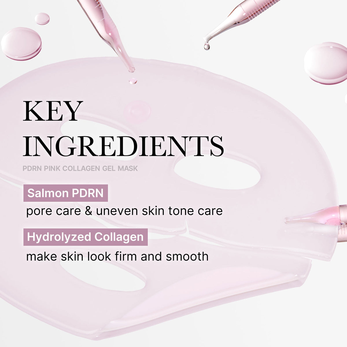 Salmon PDRN Pink Collagen Jelly Gel Mask — 5