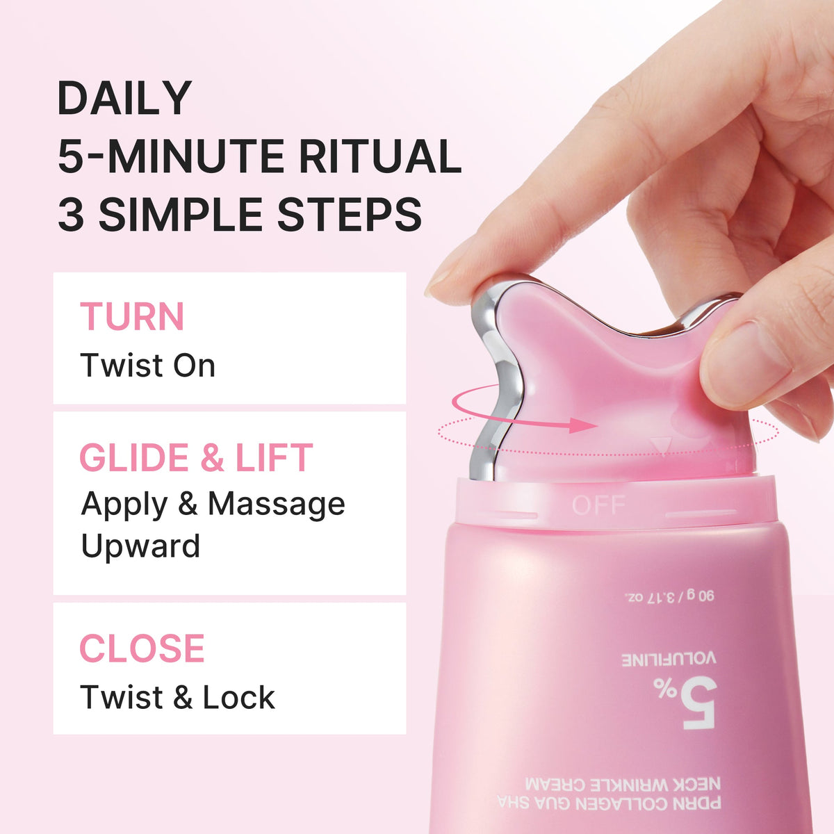 PDRN Collagen Gua Sha Neck Wrinkle Cream — 6