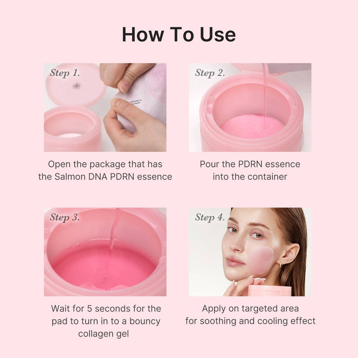 PDRN Pink Collagen Gel Toner Pad — 7