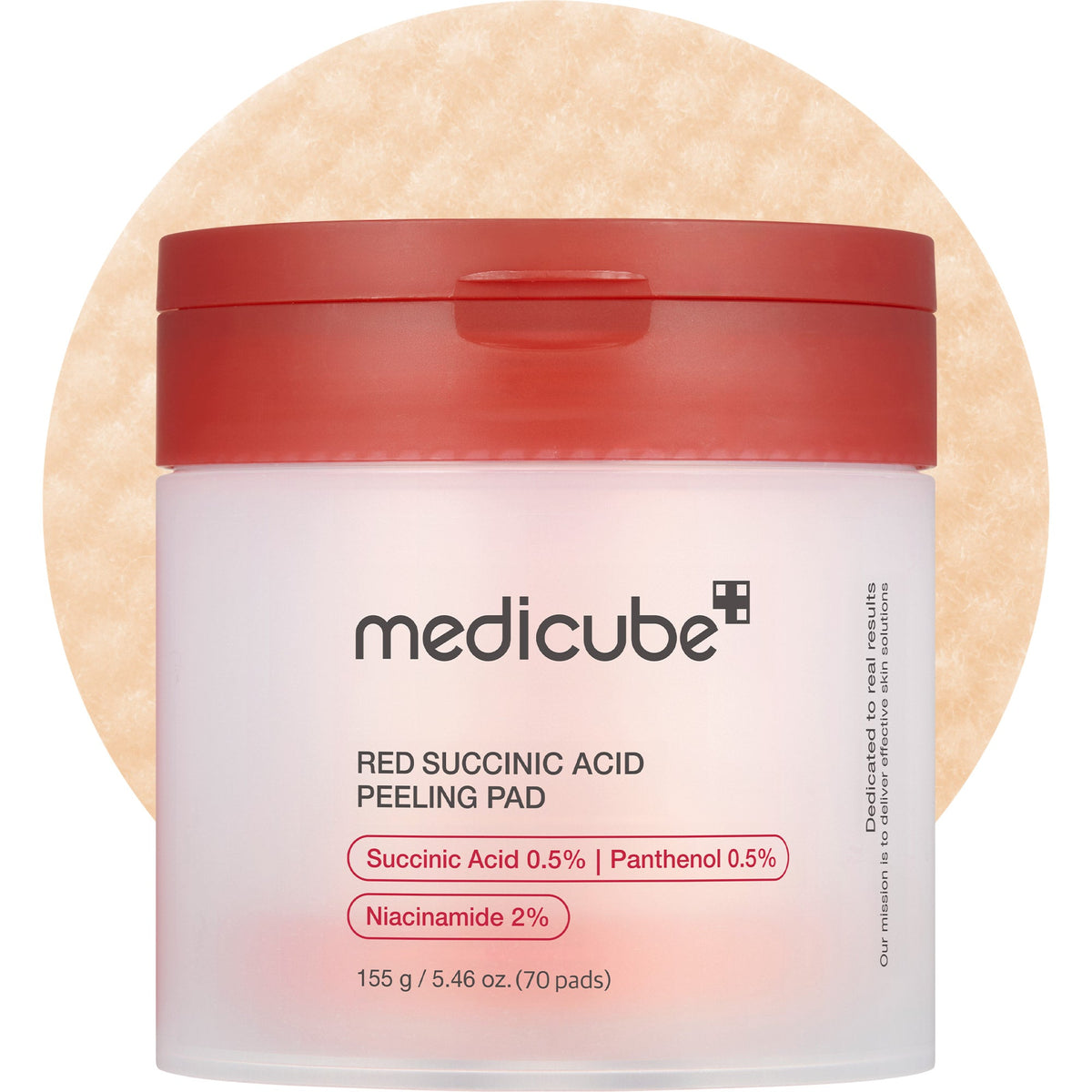 Red Succinic Acid Panthenol Pads — 1