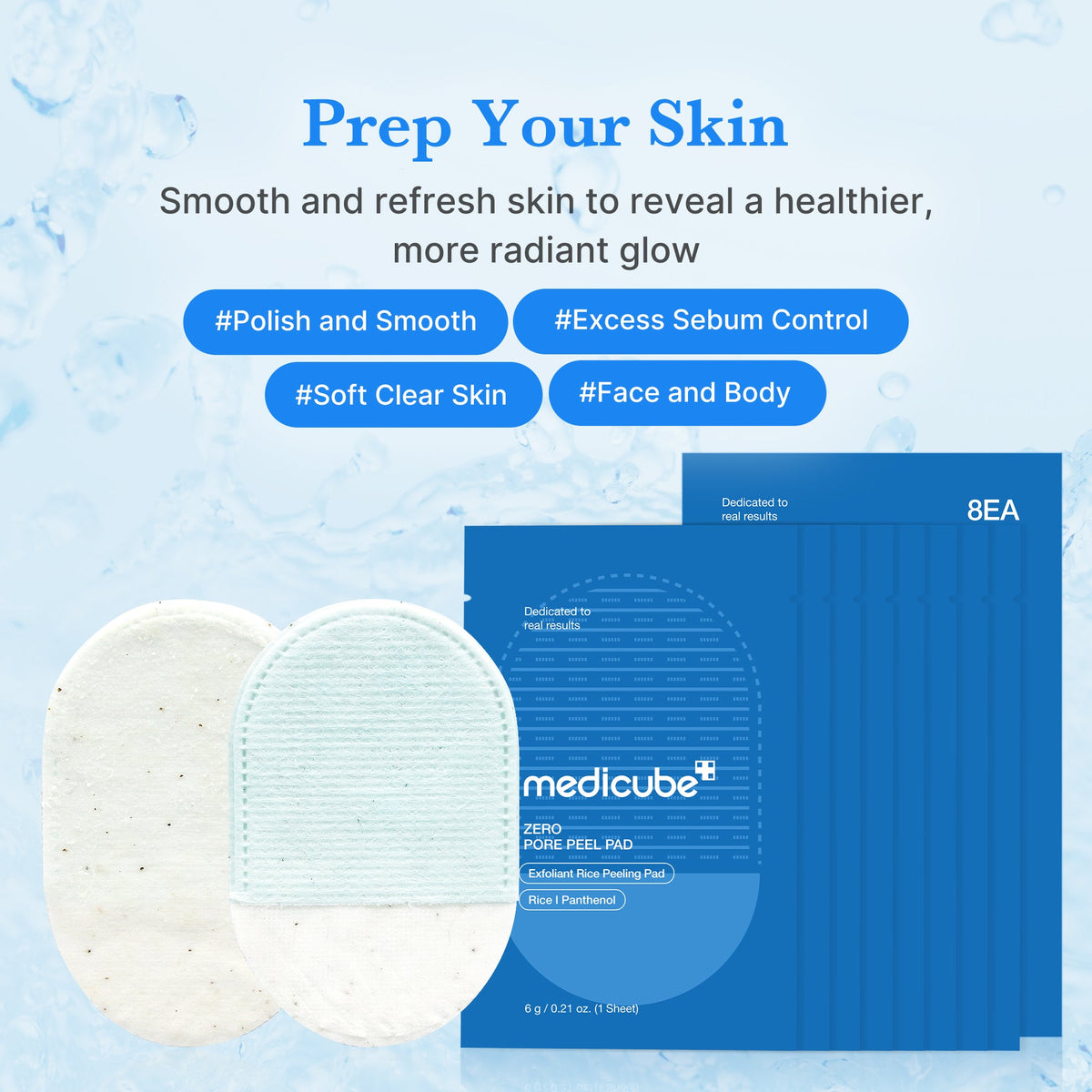 Zero Pore Peeling Pads (8ea) — 2
