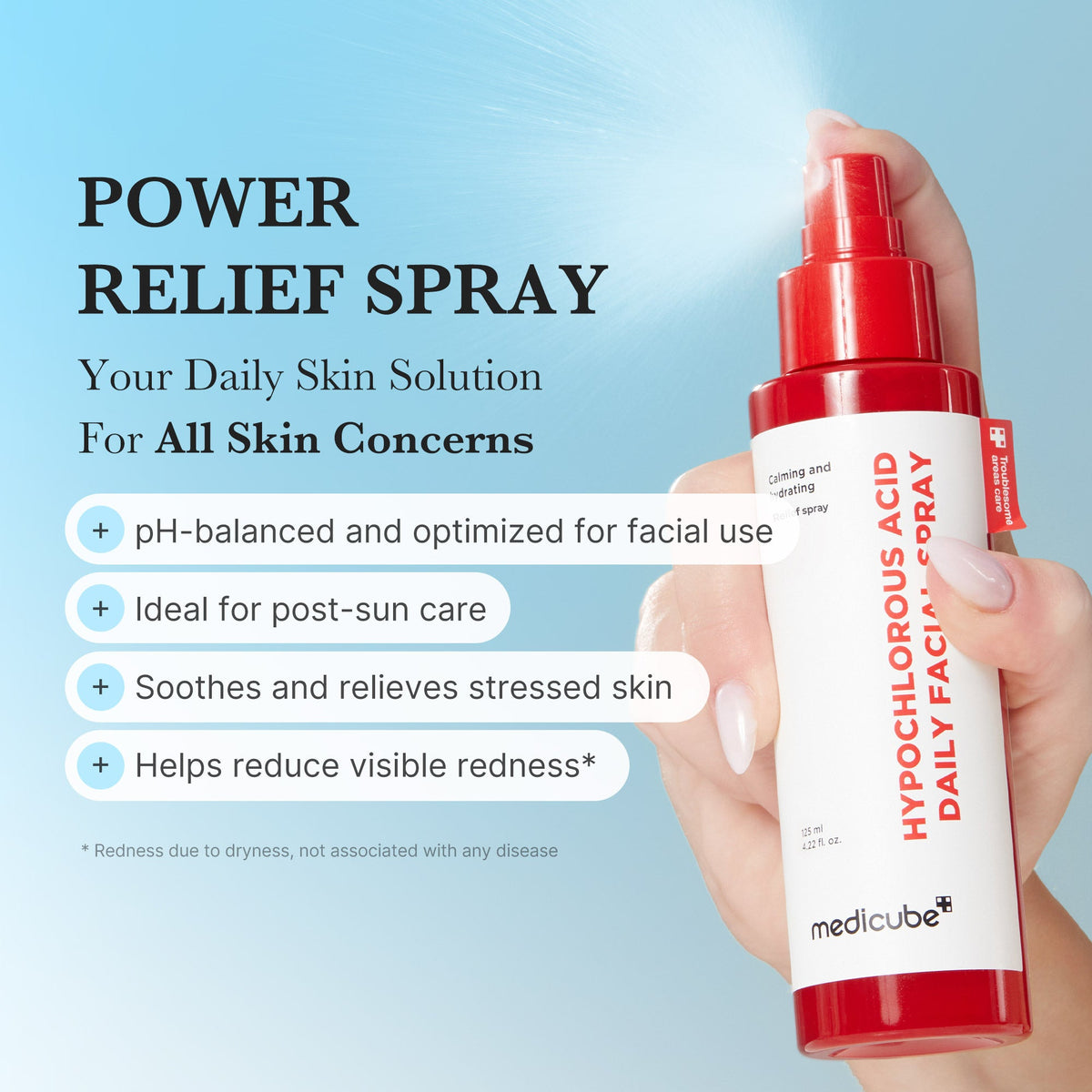 Hypochlorous Acid Power Soothing Spray — 2