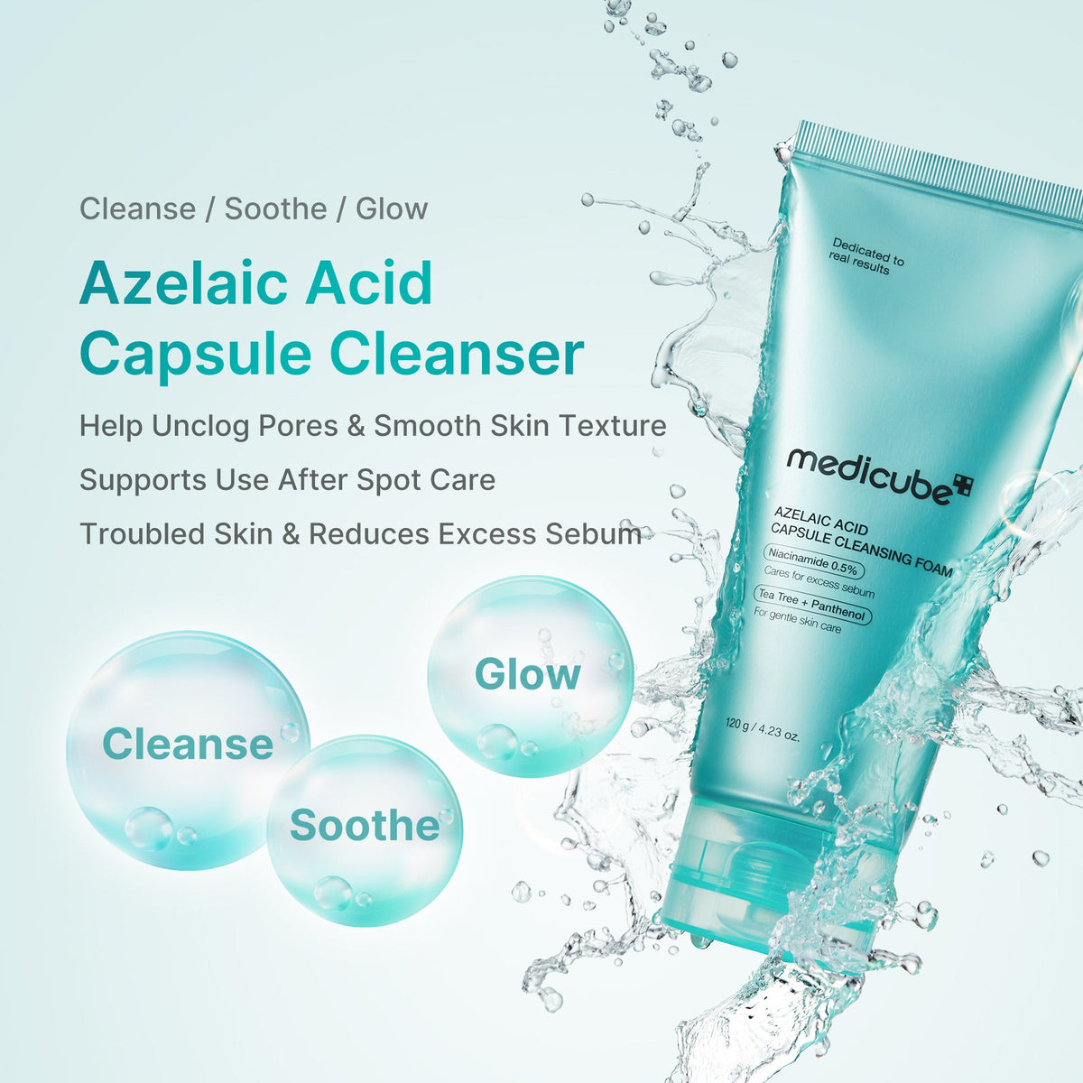 Azelaic Acid Capsule Foam Cleanser — 2