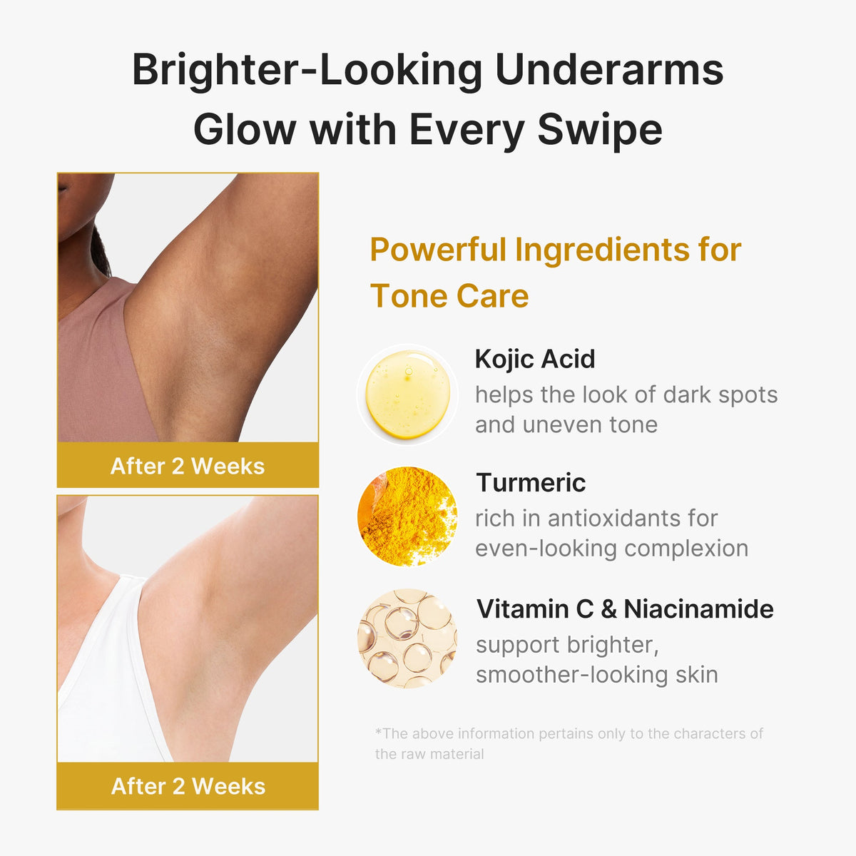 Kojic Acid Brightening Deodorant (Vanilla & Pistachio) — 3