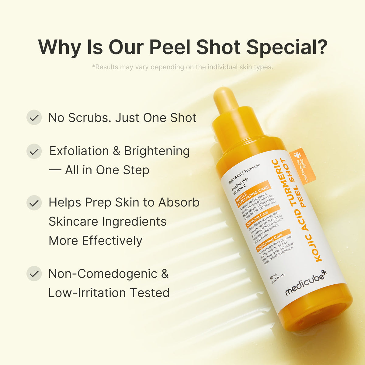 Kojic Acid Turmeric Peel Shot — 5