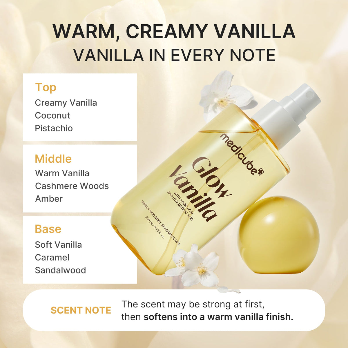 Glow Vanilla Hair & Body Fragrance Mist — 5