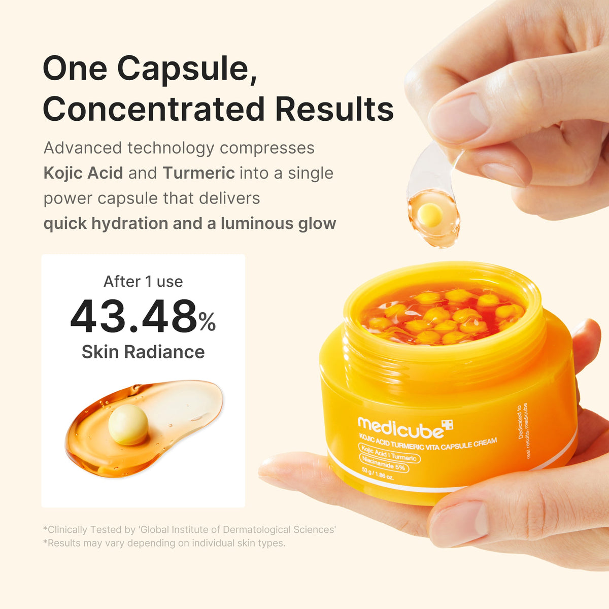 Kojic Acid Turmeric Vita Capsule Cream — 6