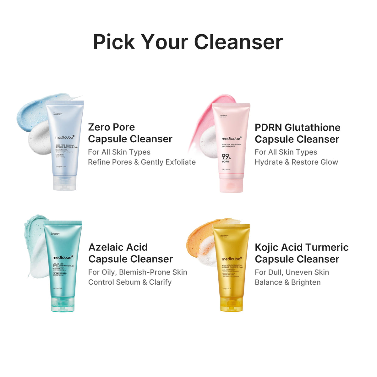 Kojic Acid Turmeric Vita Capsule Foam Cleanser — 7
