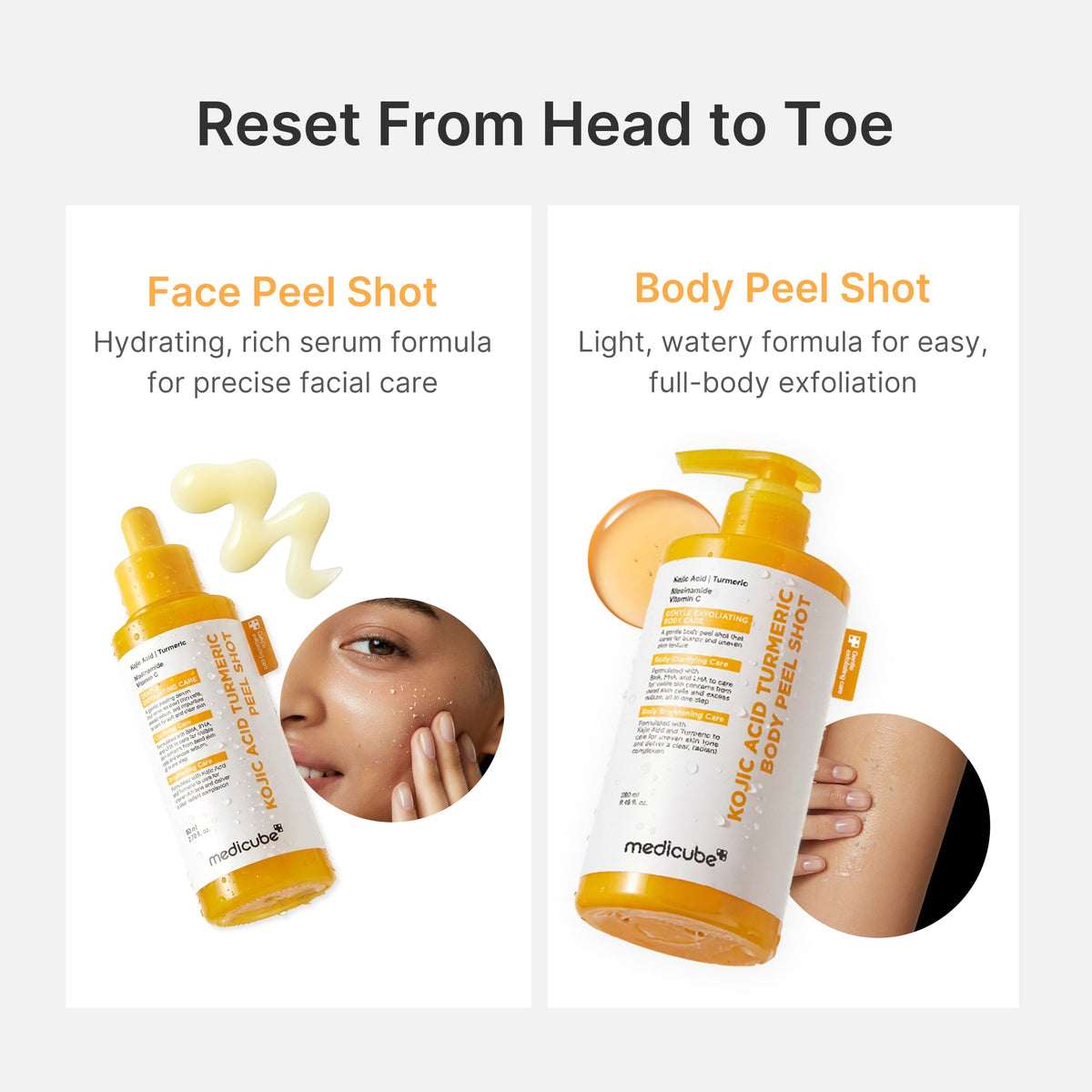 Kojic Acid Turmeric Body Peel Shot — 7