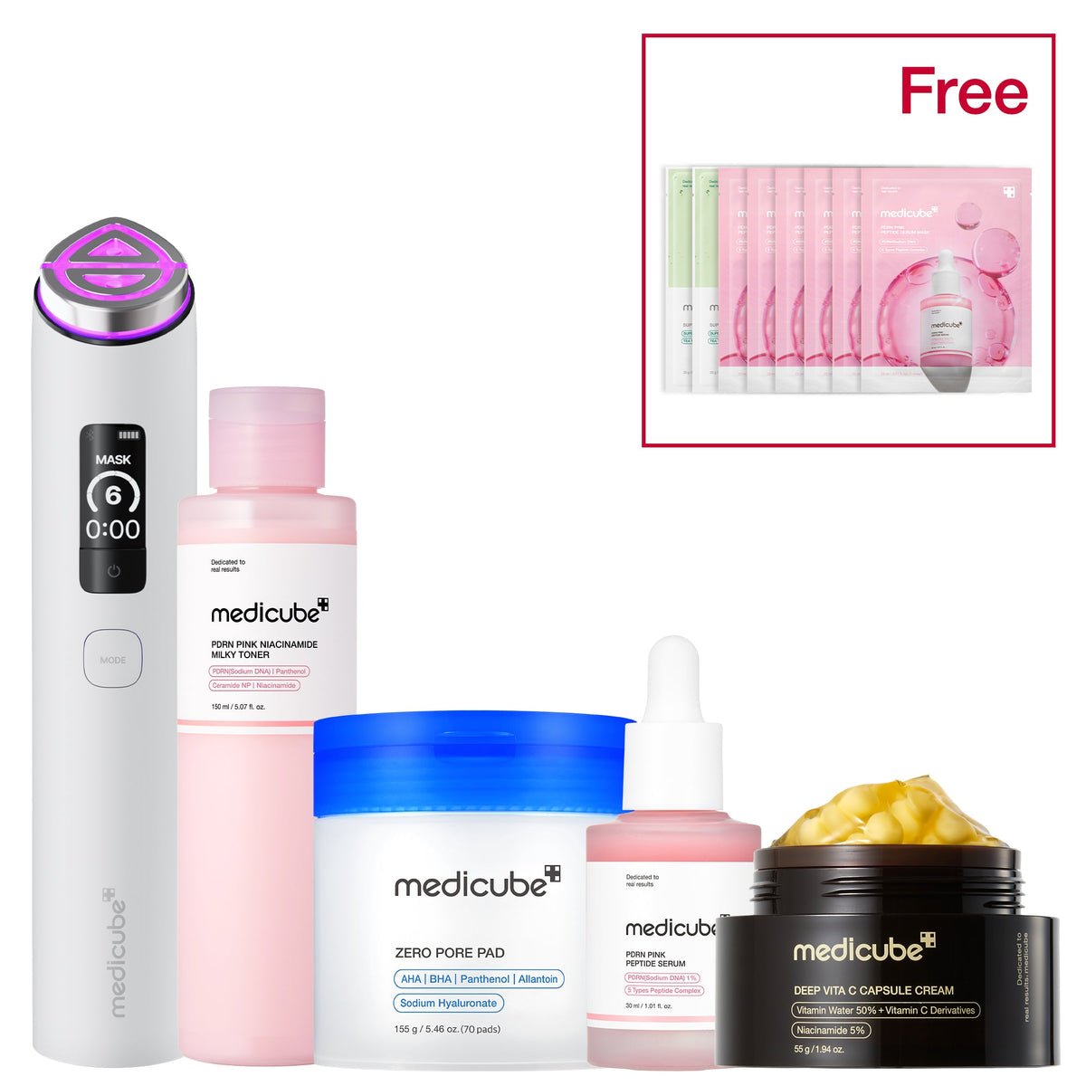 No.1 Best Dewy Glow Set White — 2