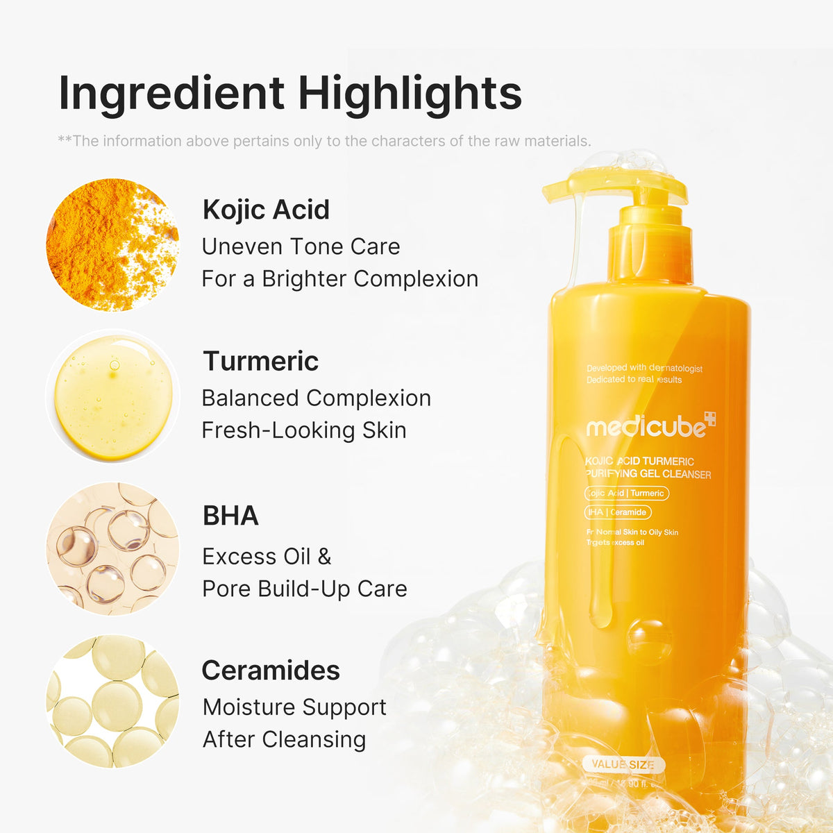 Kojic Acid Turmeric Purifying Gel Cleanser — 3