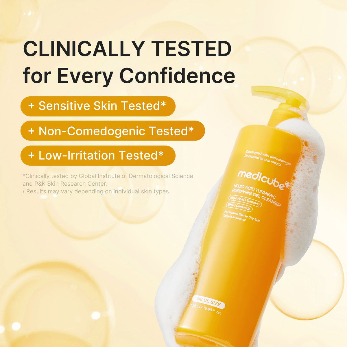 Kojic Acid Turmeric Purifying Gel Cleanser — 6
