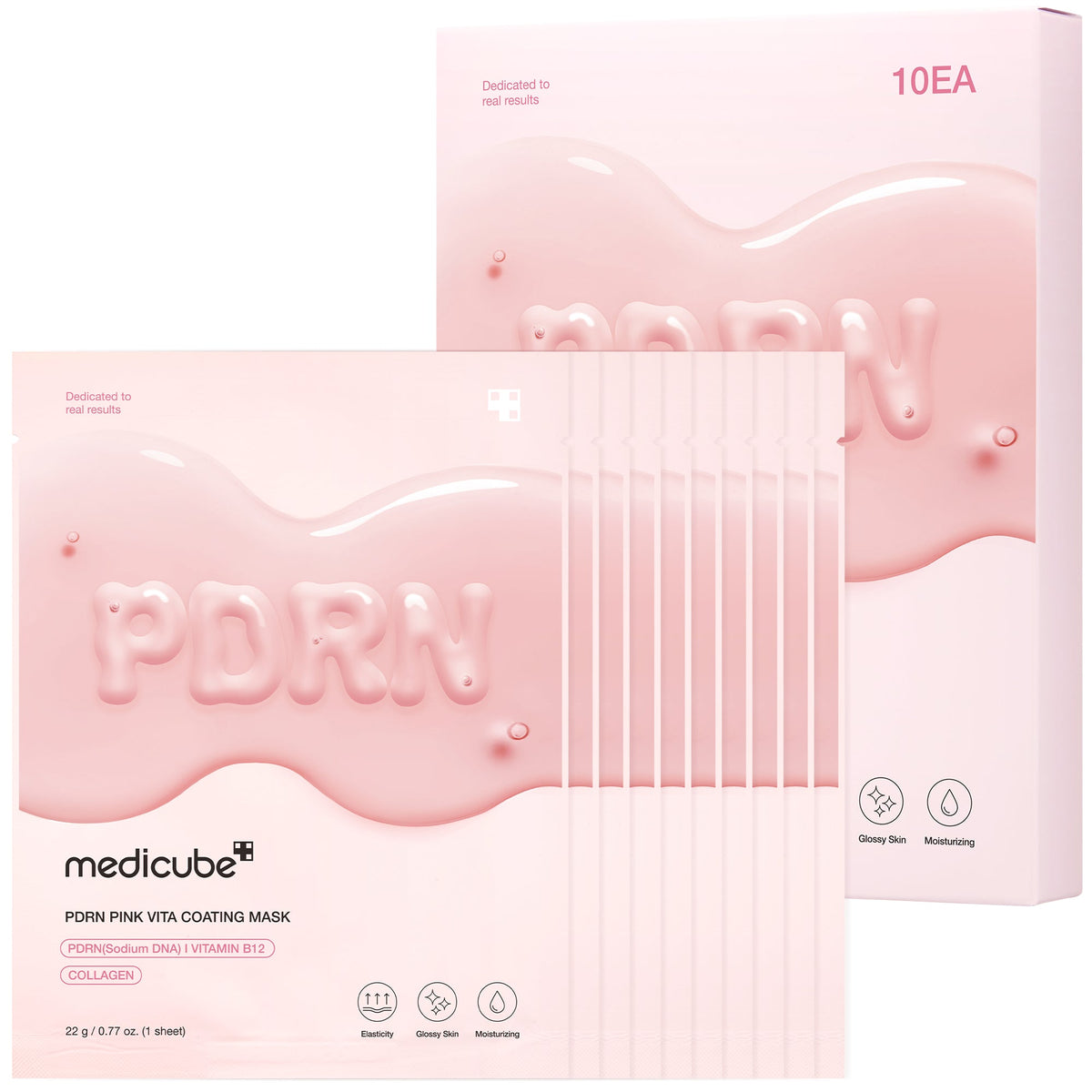 PDRN Pink Vita Coating Sheet Mask — 1
