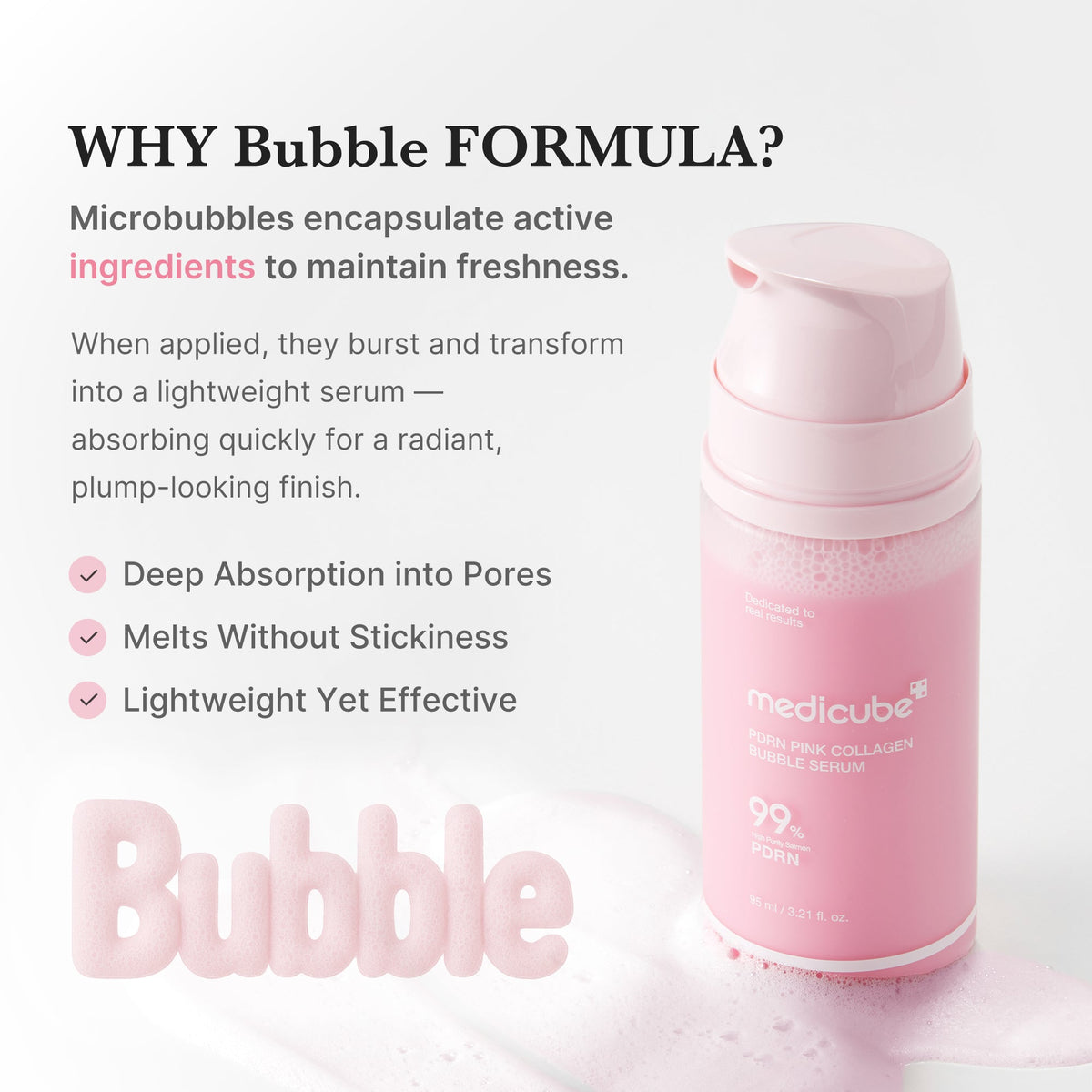 PDRN Pink Collagen Bubble Serum — 5