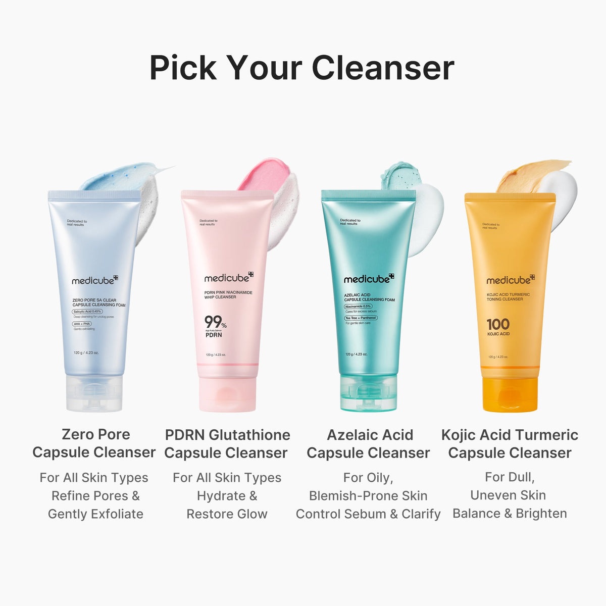 PDRN Pink Glutathione Capsule Foam Cleanser — 7